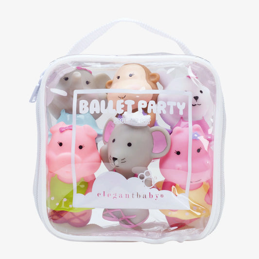 BALLET PARTY SQUIRTIE BABY BATH TOYS