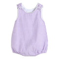 Classic Purple Gingham Baby Bubble
