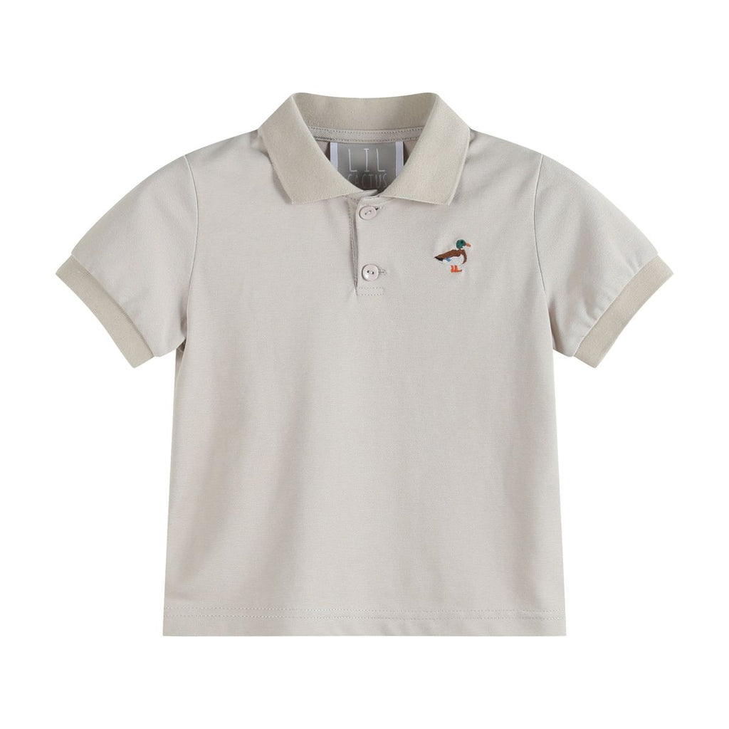 Light Brown Mallard Polo Shirt