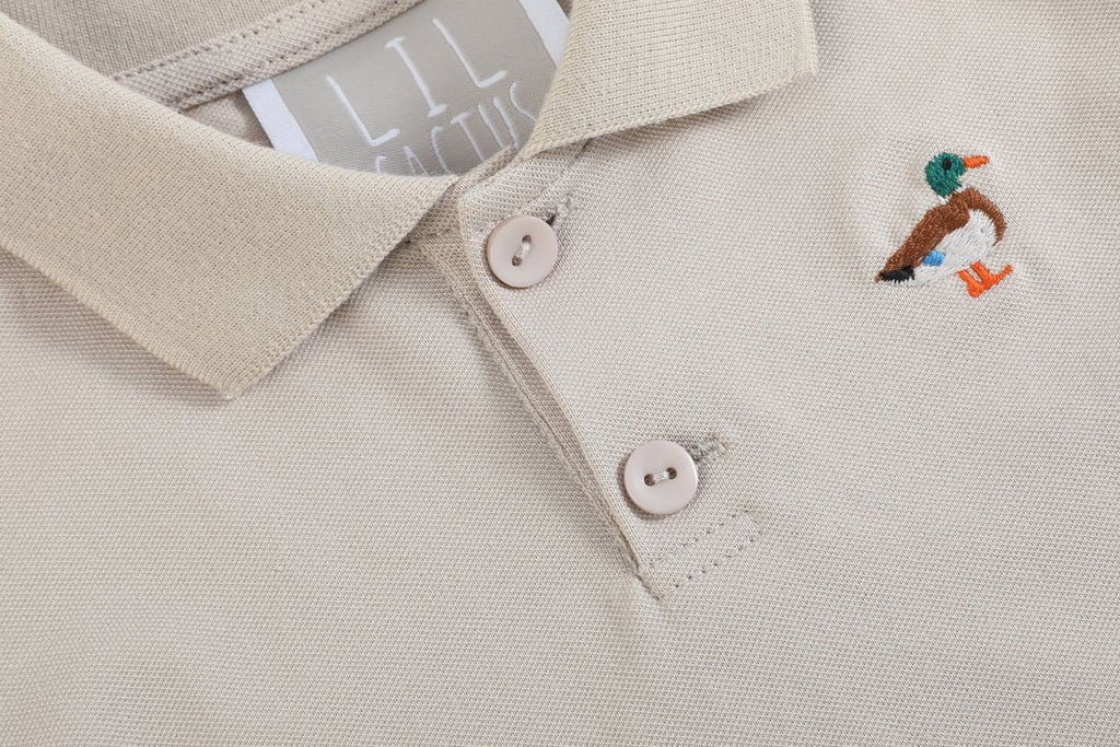 Light Brown Mallard Polo Shirt