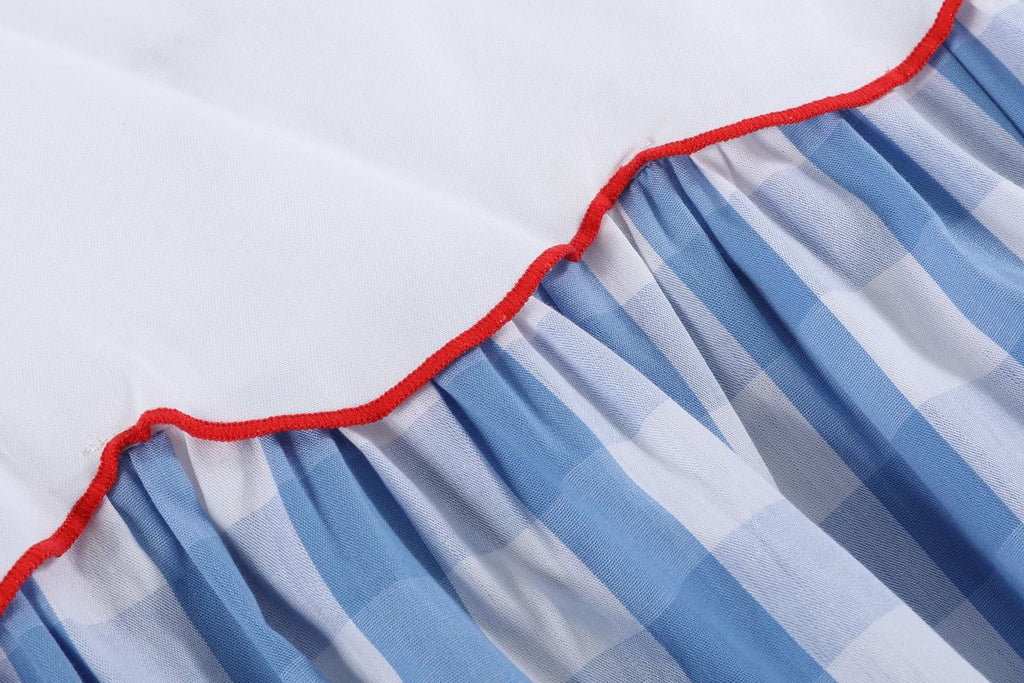 Red, White and Blue Flutter bubble