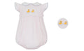Duckling pink knit bubble
