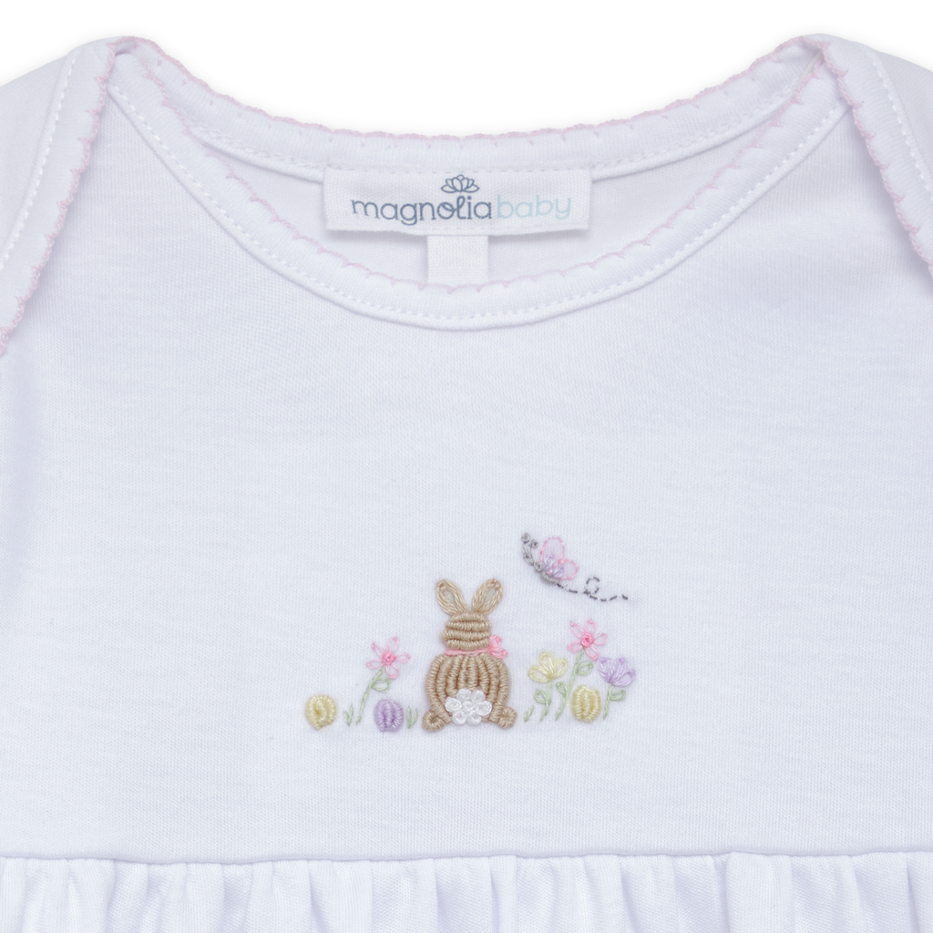 Bunny's Basket Pink Gathered Gown