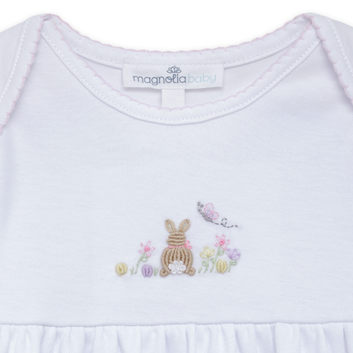 Bunny's Basket Pink Gathered Gown