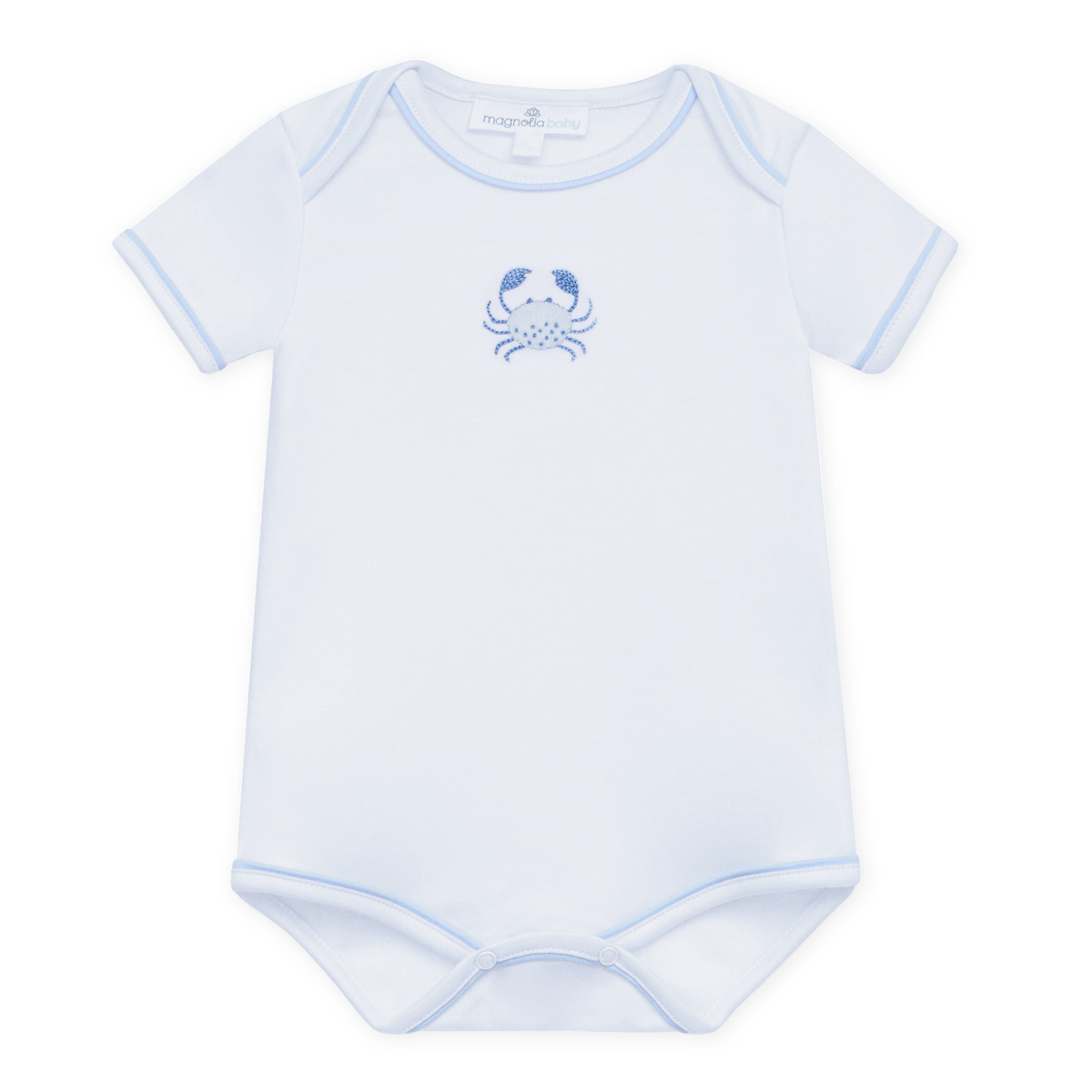 Little Crawlers Light Blue Lap Bodysuit