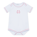 Little Crawlers Pink Lap Bodysuit
