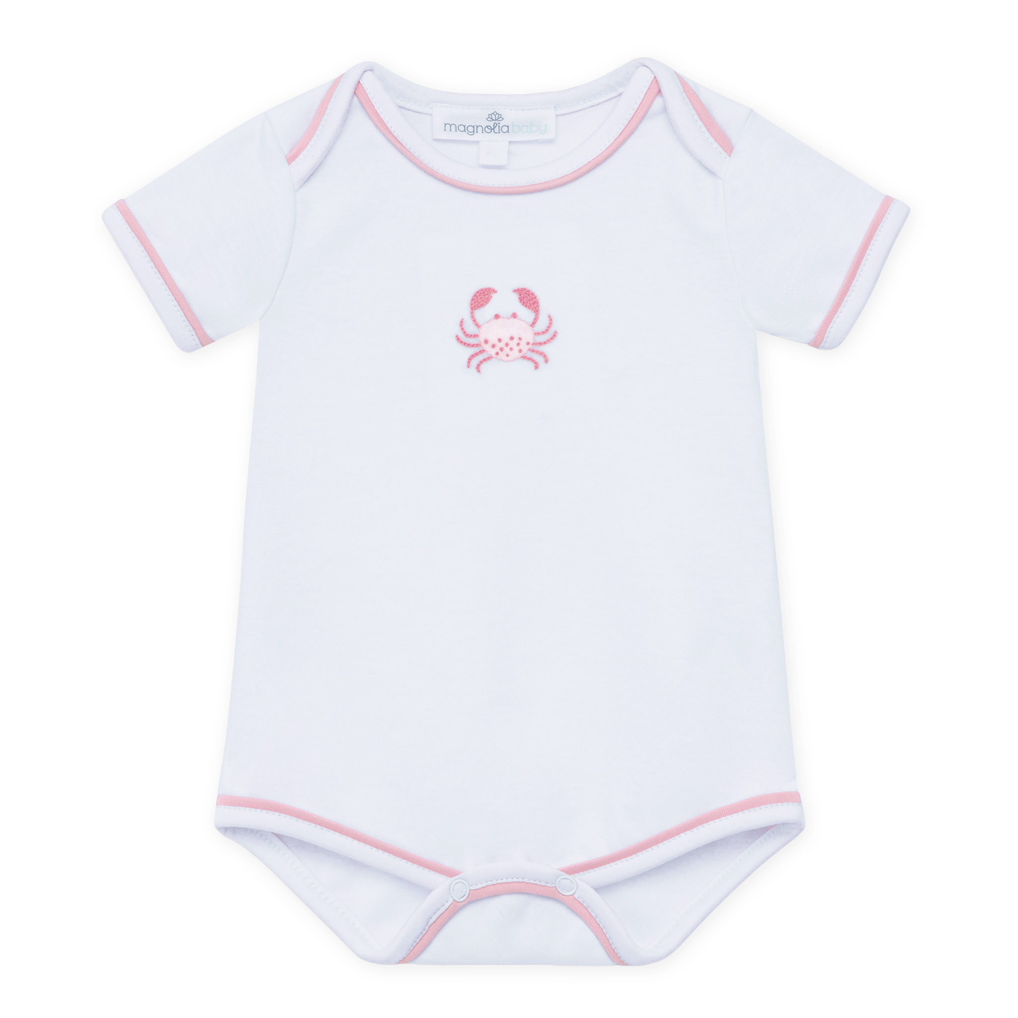 Little Crawlers Pink Lap Bodysuit