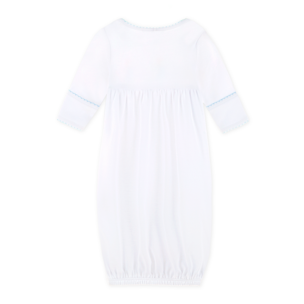 Noah's Ark Blue Gathered Gown
