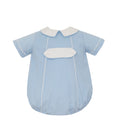 Blue Corduroy boy's short bubble
