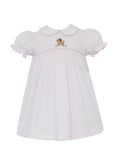 PUPPIES GIRL´S - Pink knit stripe Dress