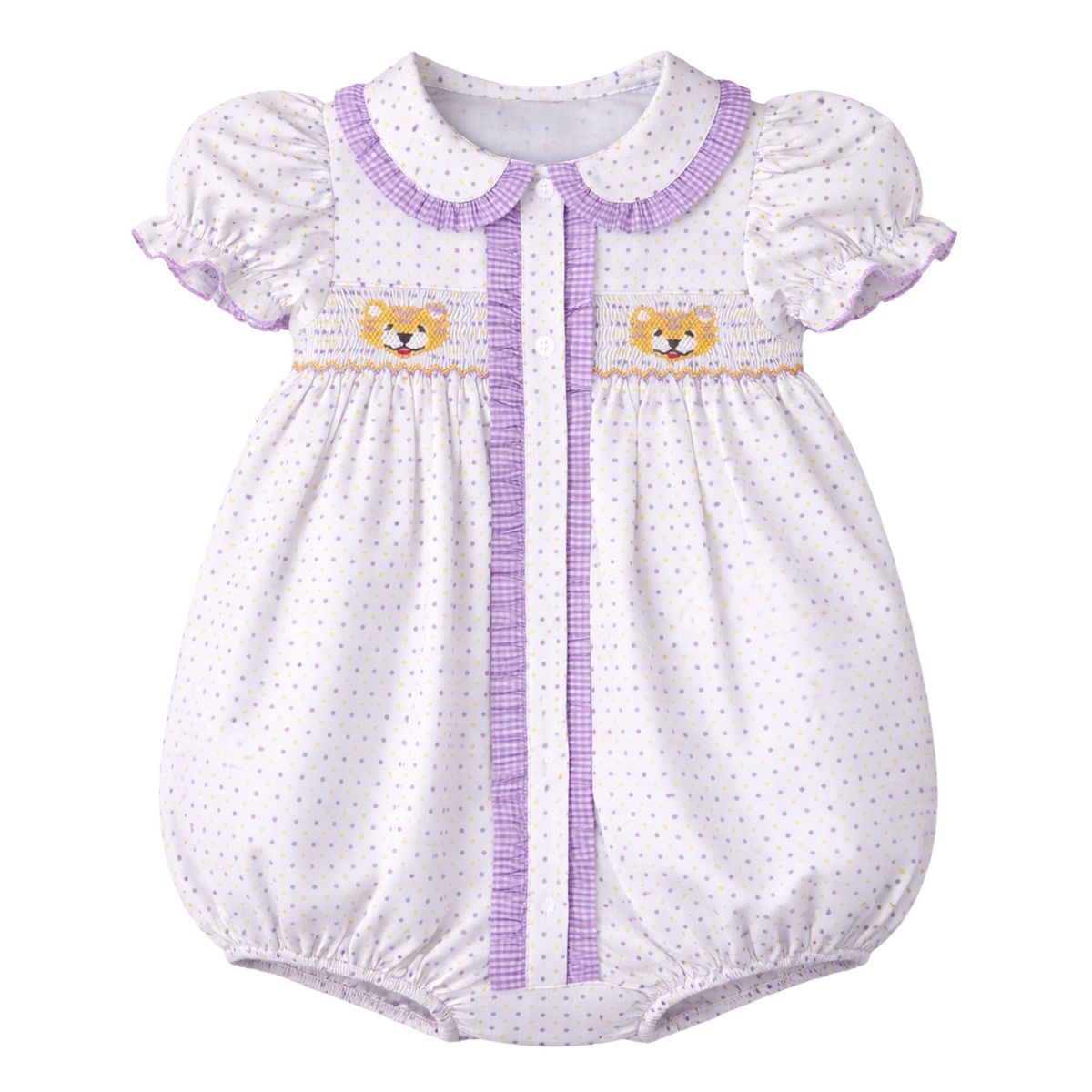 Ruby Smocked Bubble