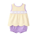 Elaine Scallop Bloomer Set