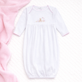 Bunny's Basket Pink Gathered Gown