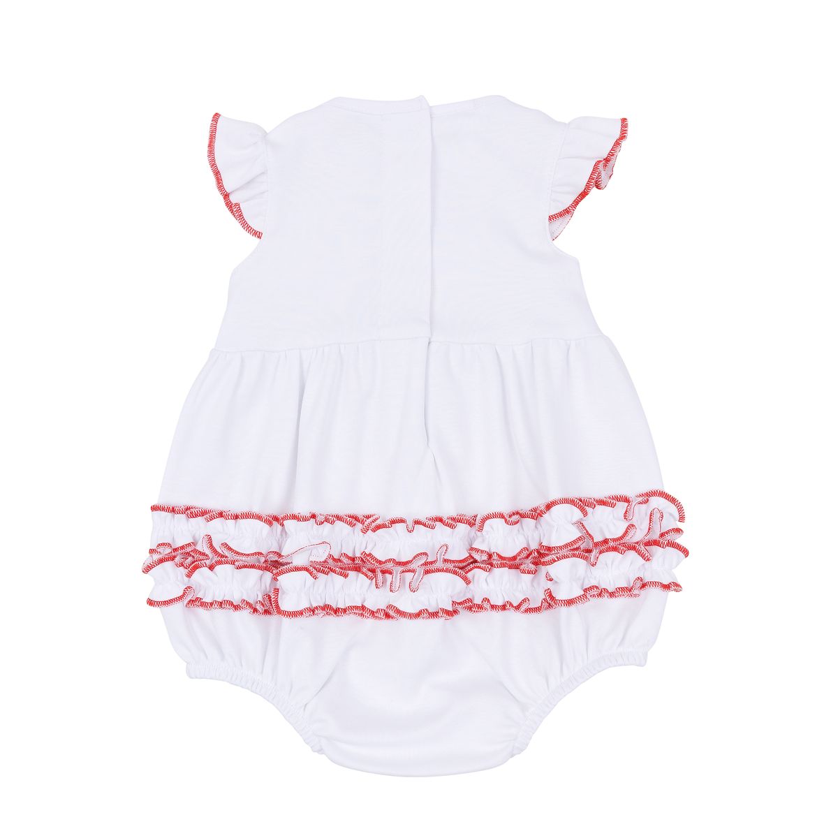 A Sparkly Fourth Red Ruffle Flutters Bubble