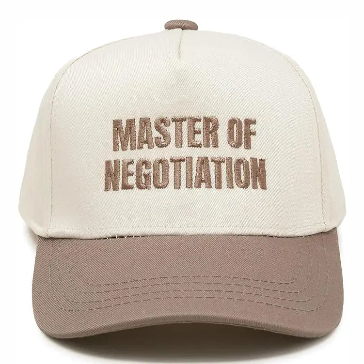 2-Tone Cap: Master of Negotiation