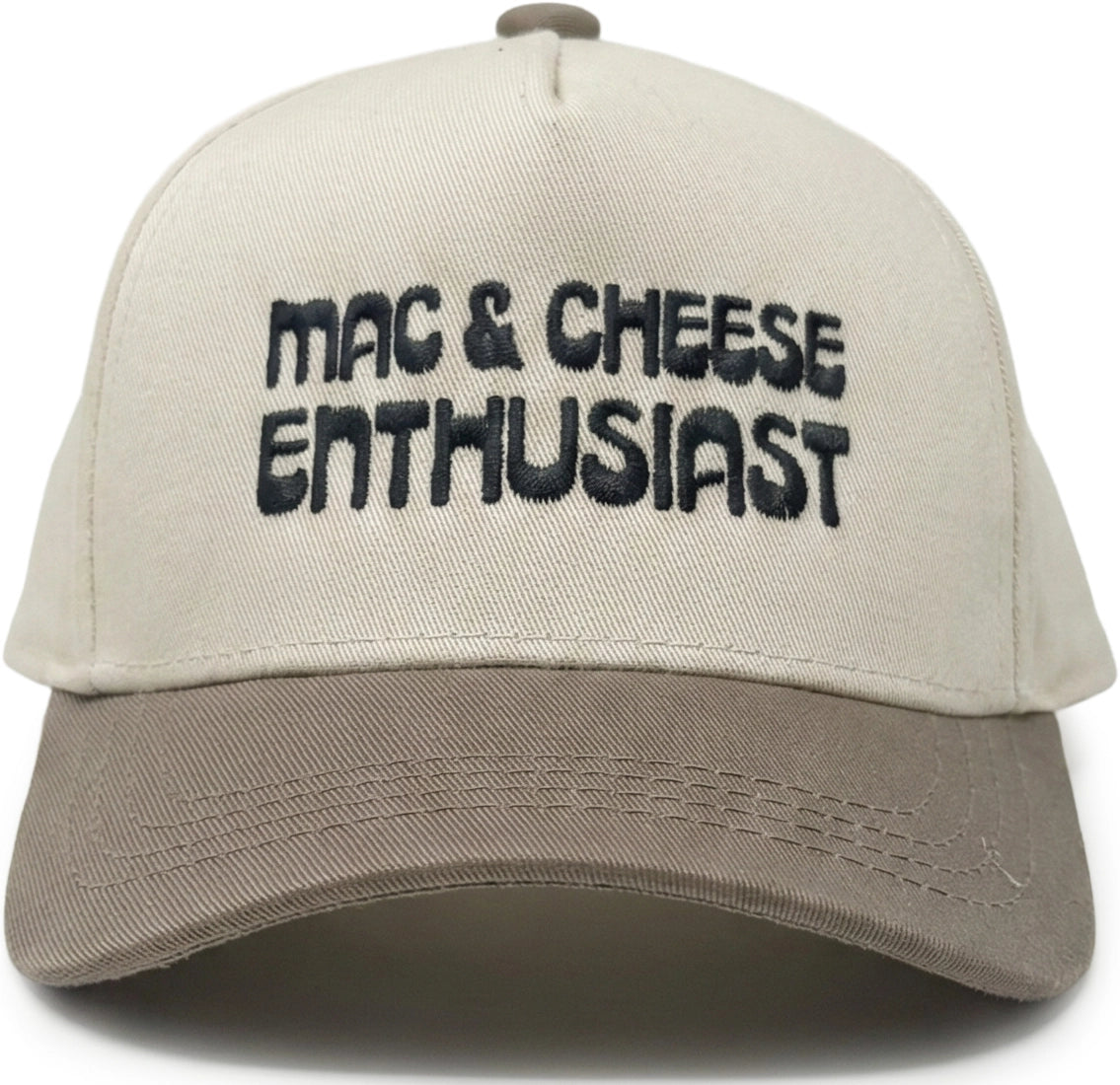 2-Tone Cap: Mac & Cheese Enthusiast