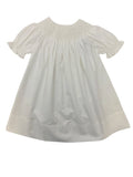 Catherine Pearl smocked white dress