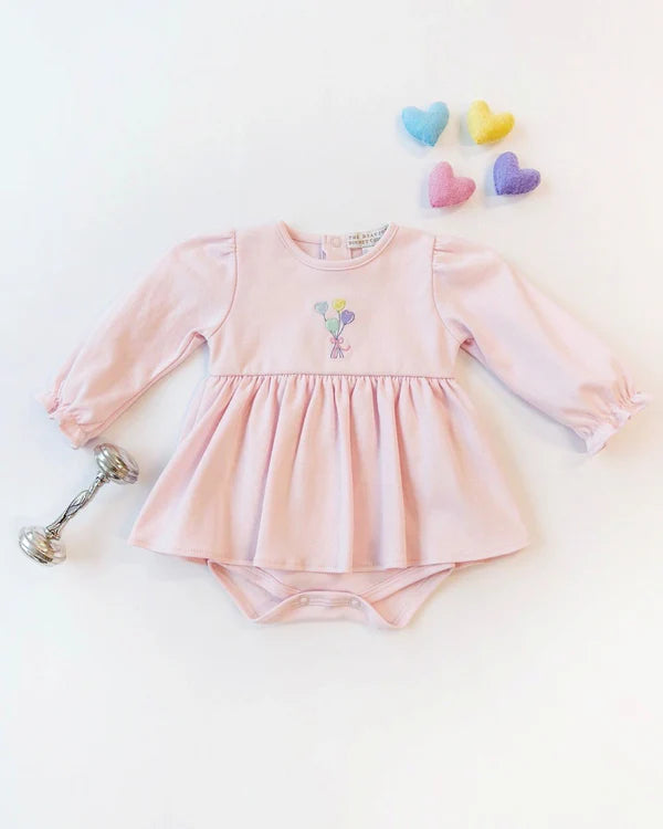 Long Sleeve Daisy's Diaper Cover Dress