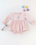 Long Sleeve Daisy's Diaper Cover Dress