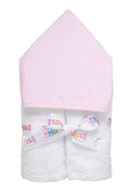 Small Check Everykid Hooded Towel