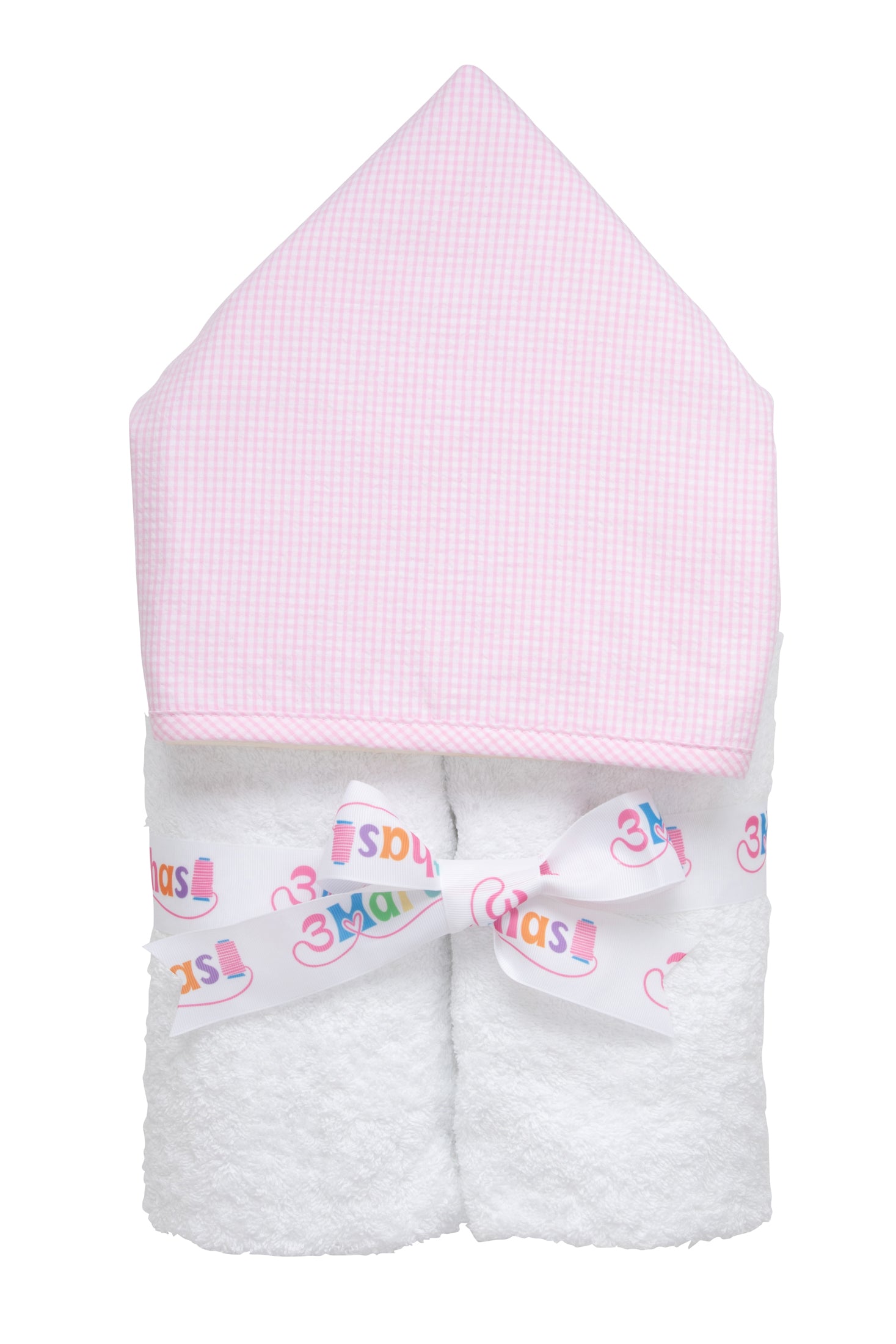 Small Check Everykid Hooded Towel