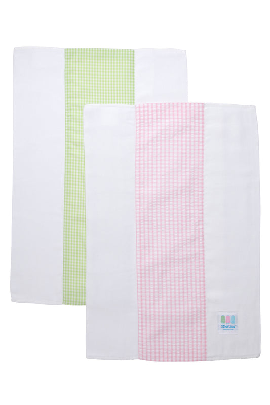 Set of Two Burp Cloths