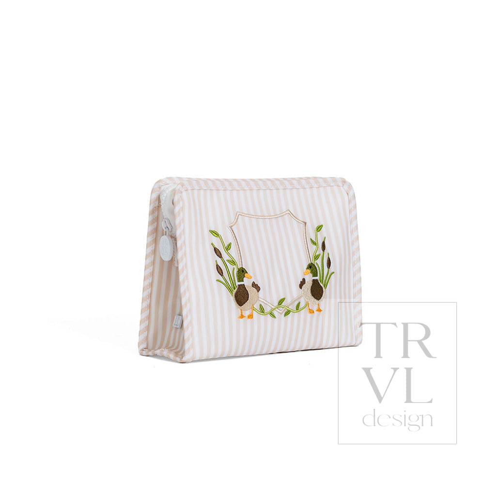 ROADIE Medium Zip Pouch - PIMLICO DUCK SAND