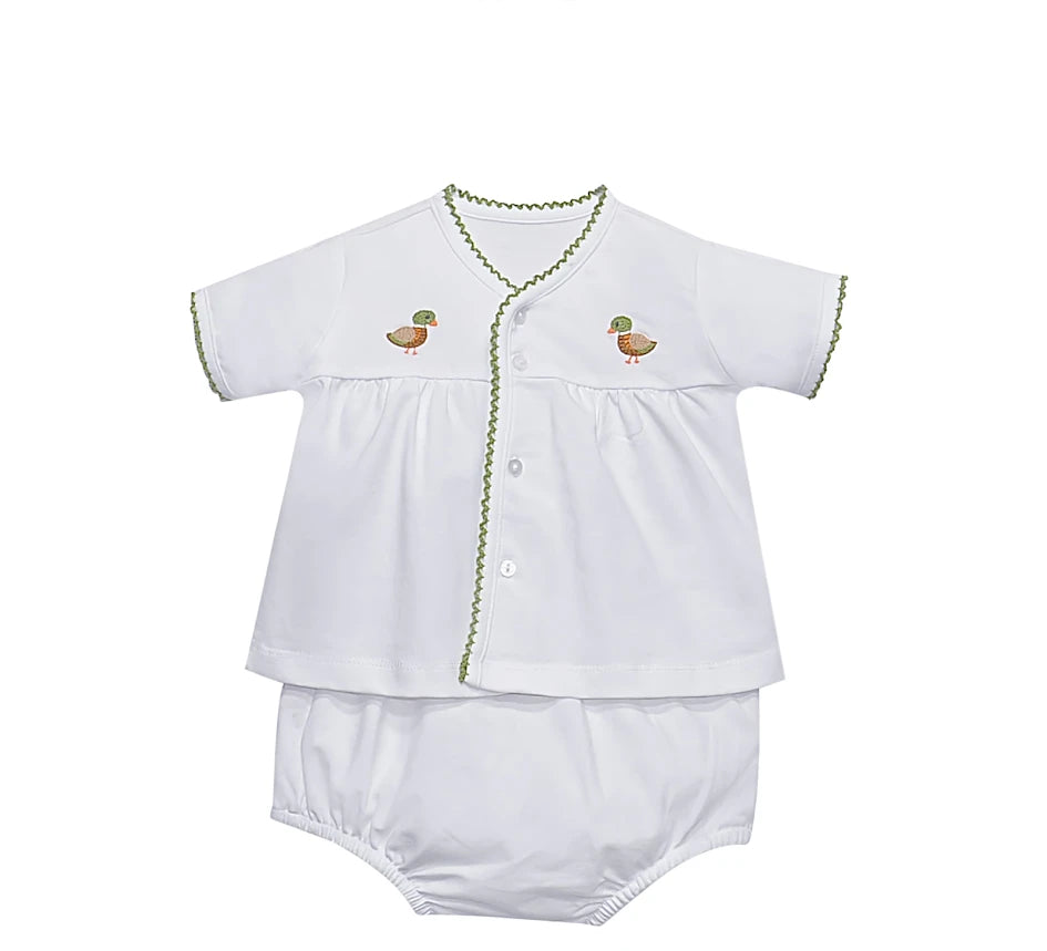 Brennan Unisex Diaper Set-Ducks