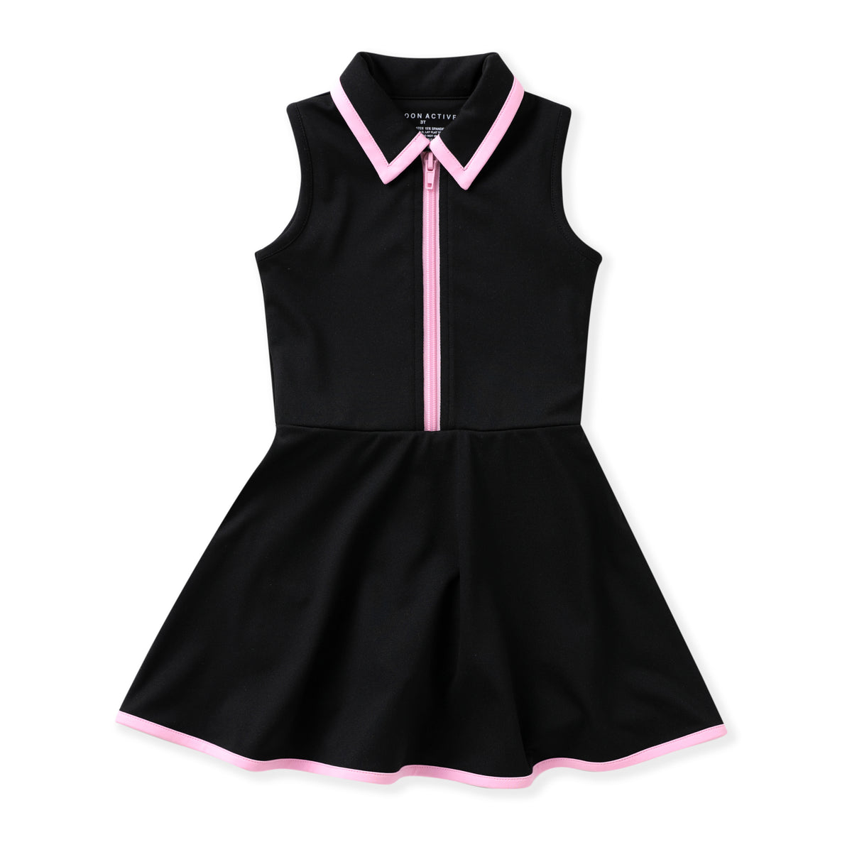 Courtside Black/PinkTennis Dress