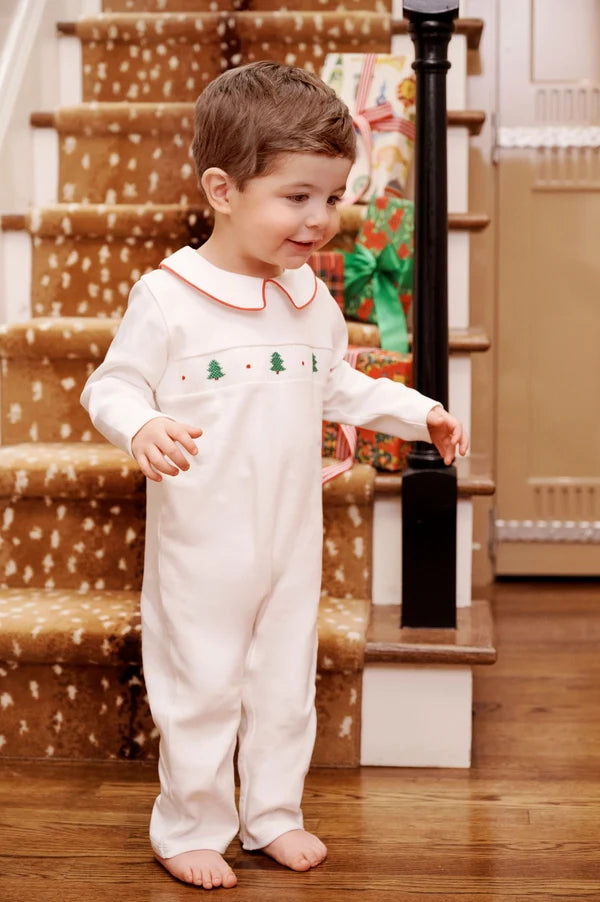 Samuel Smocked Romper