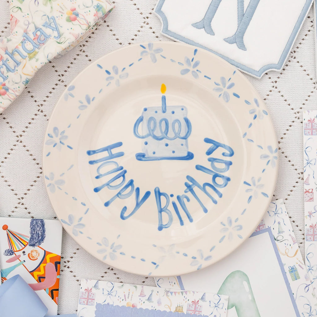 Happy Birthday Plate