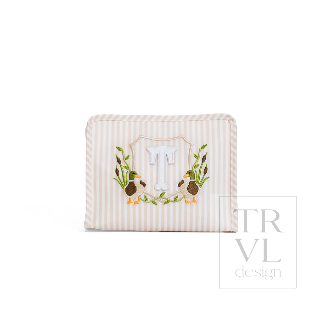 ROADIE Medium Zip Pouch - PIMLICO DUCK SAND
