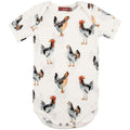 Chicken Organic Cotton Short Sleeve One Piece