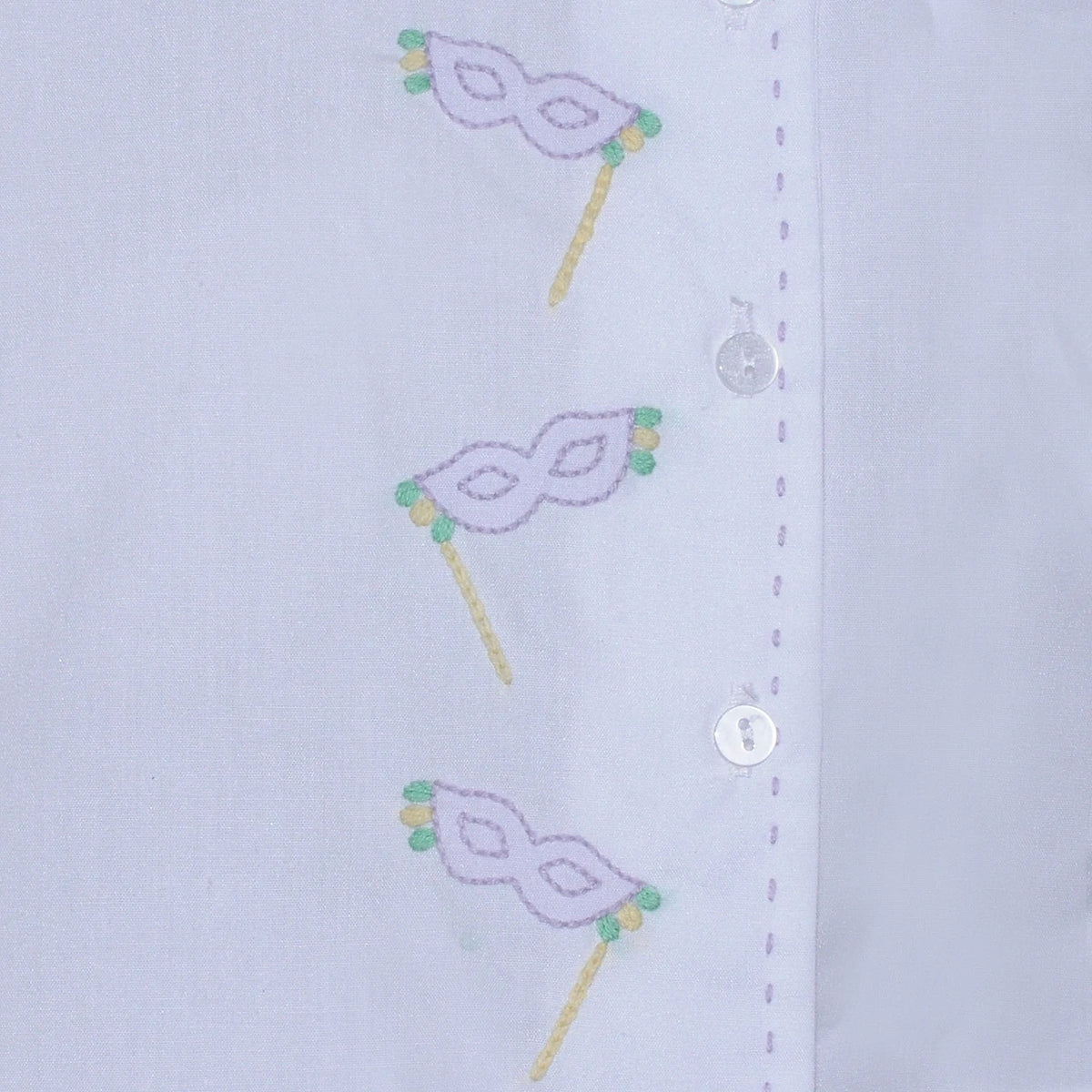 Riley Diaper Set - Mardi Gras