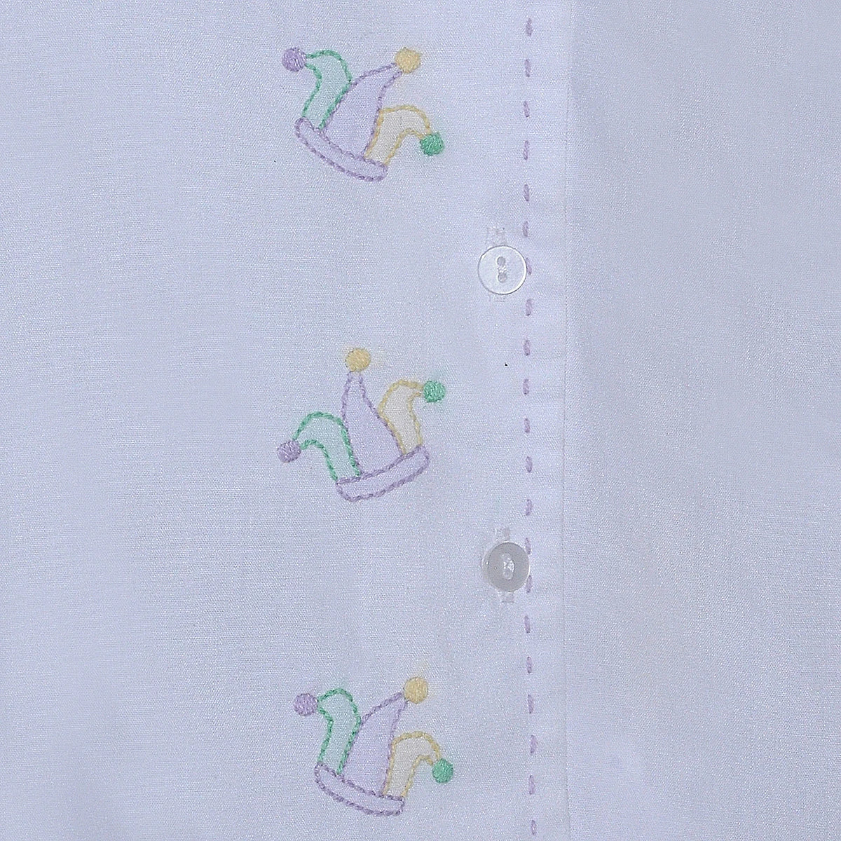 Riley Diaper Set - Mardi Gras boy