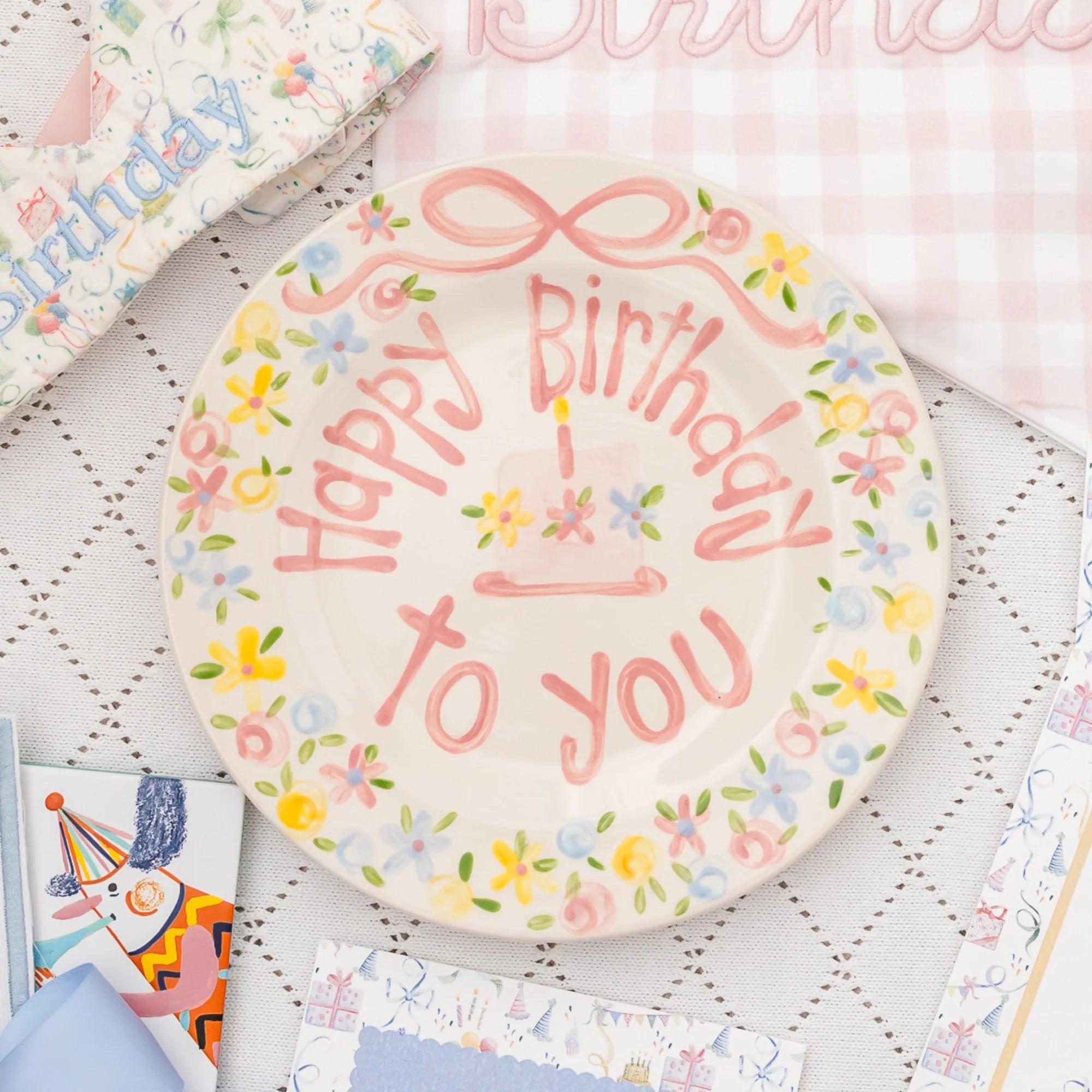 Happy Birthday Plate