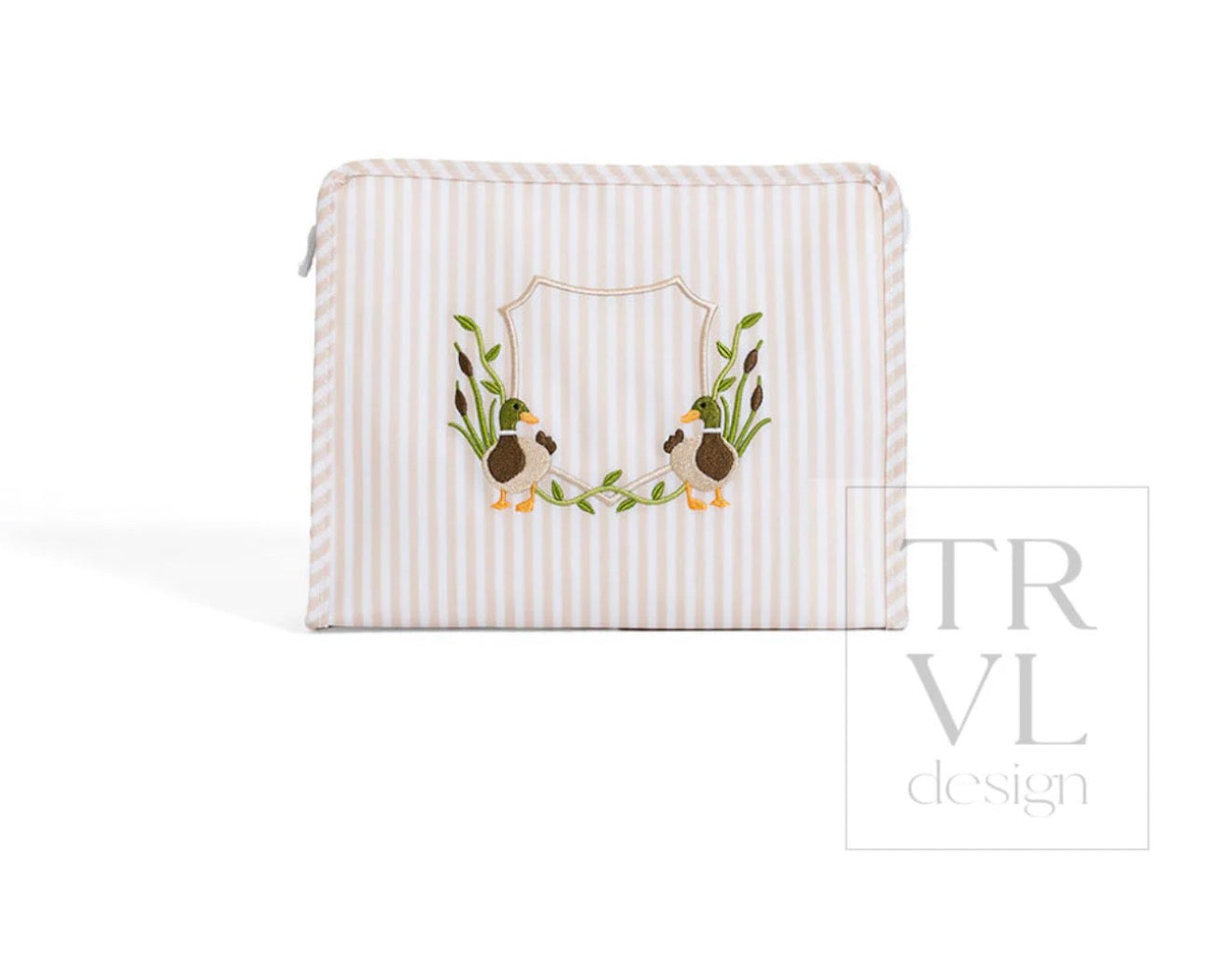 ROADIE LARGE Zip Pouch - PIMLICO DUCK SAND