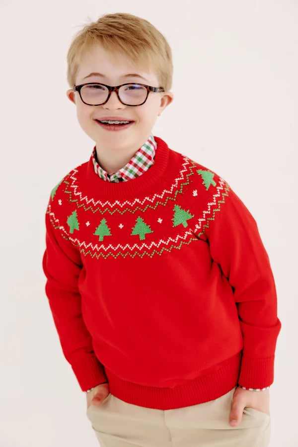 Isaac's Fair Isle Sweater
