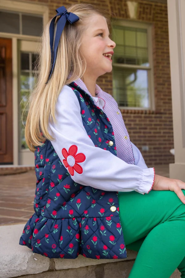 Emma's Elbow Patch Top