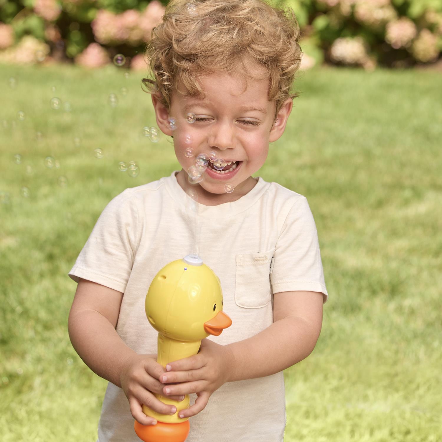 Spring Bubbles LED Illuminating Bubble Wand Blower