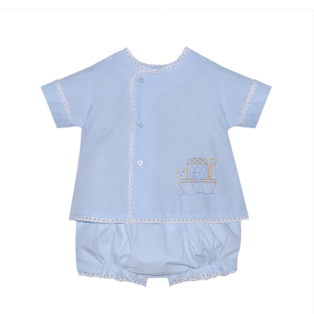 Blanche Diaper Set - Noah's Ark