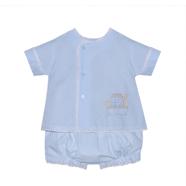 Blanche Diaper Set - Noah's Ark