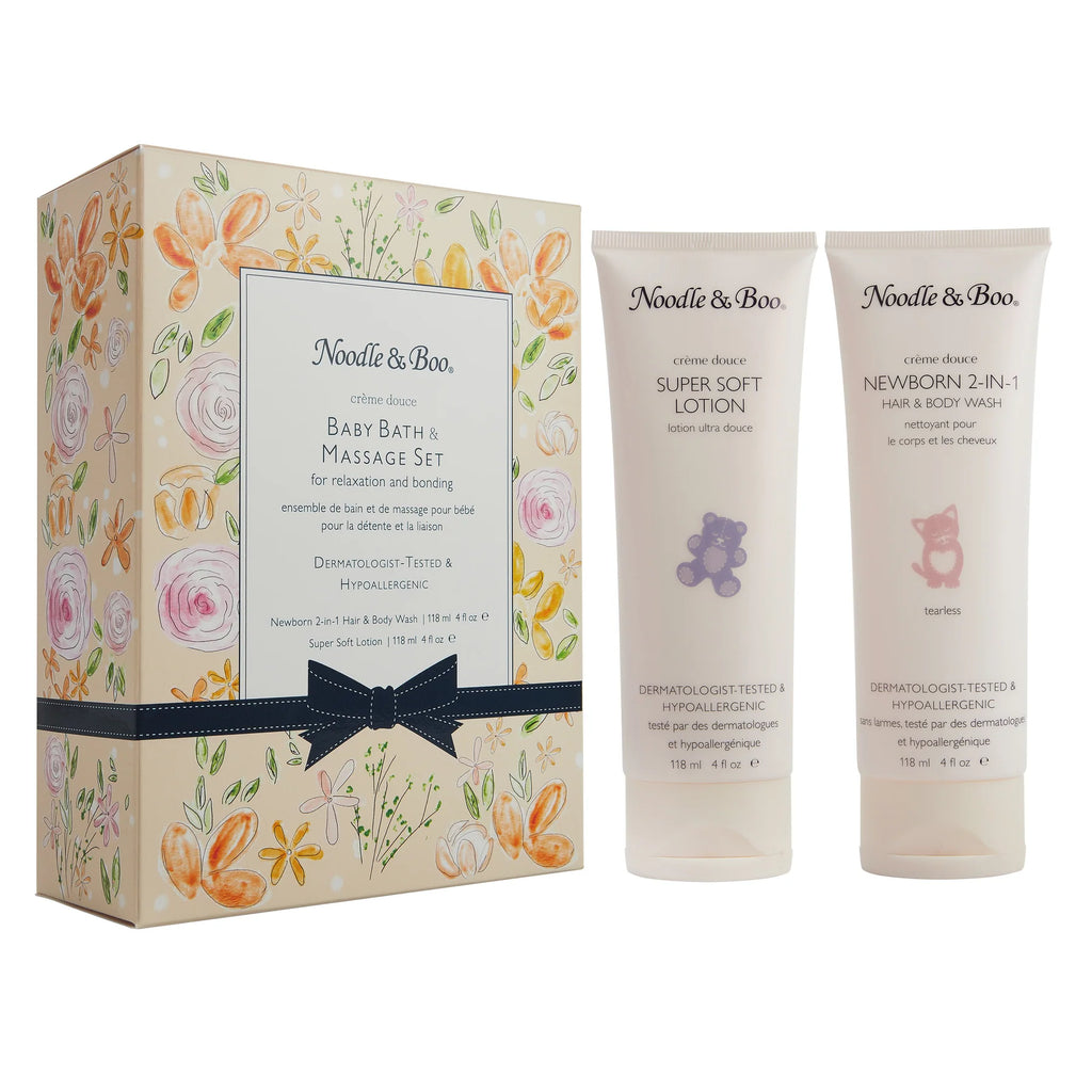 Baby Bath and Massage Set