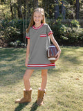 Landry Dress - Game Day Grey