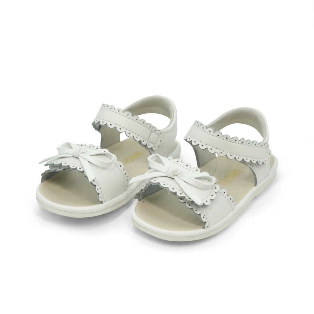 Amelie Scalloped Sandal (Baby)