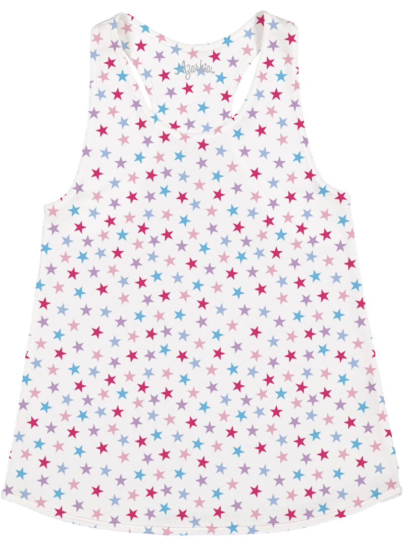 Pastel Stars Printed Tank