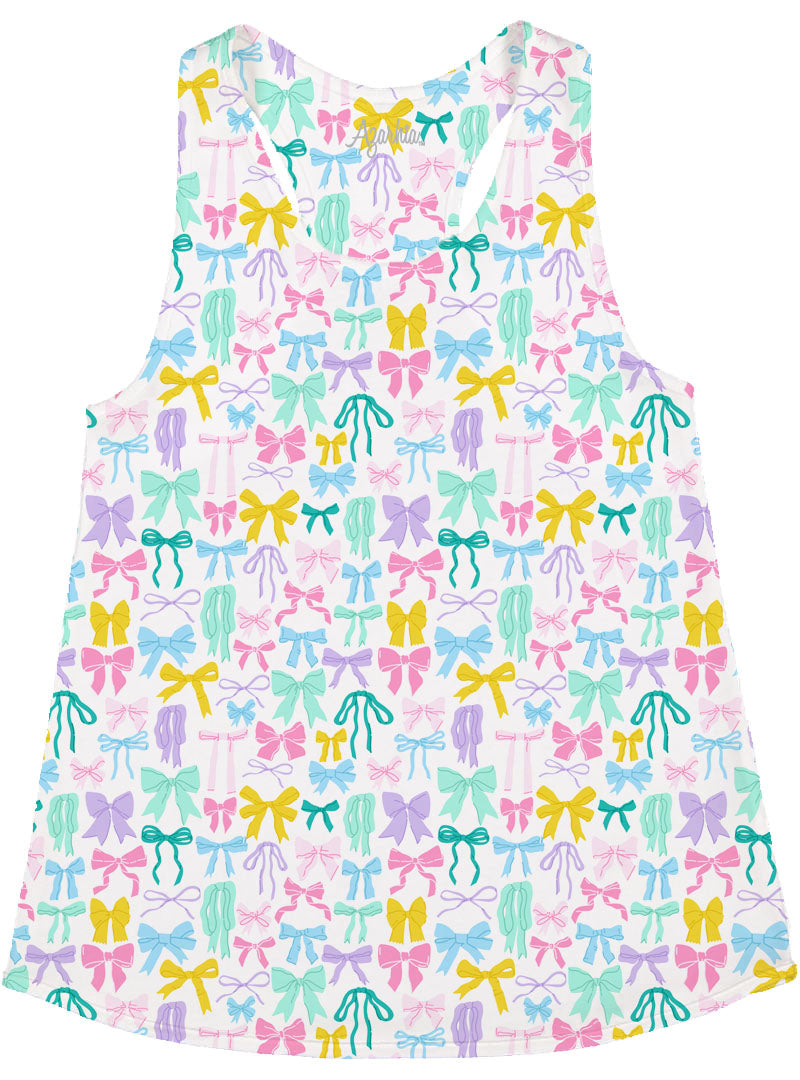 Pastel Bows Printed Tank