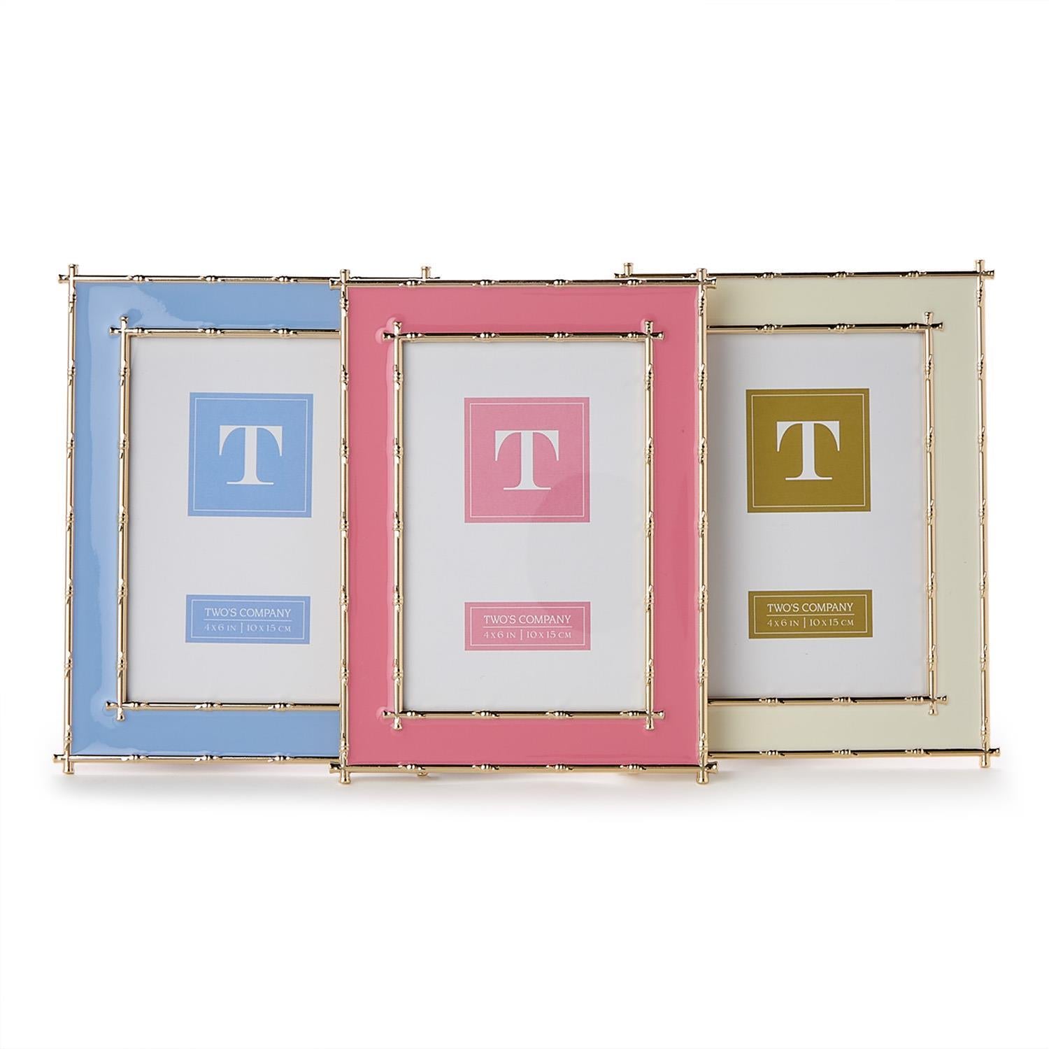 Gold bamboo trim frame