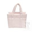 QUILTED MINI GO GO TOTE - PIMLICO STRIPE PINK