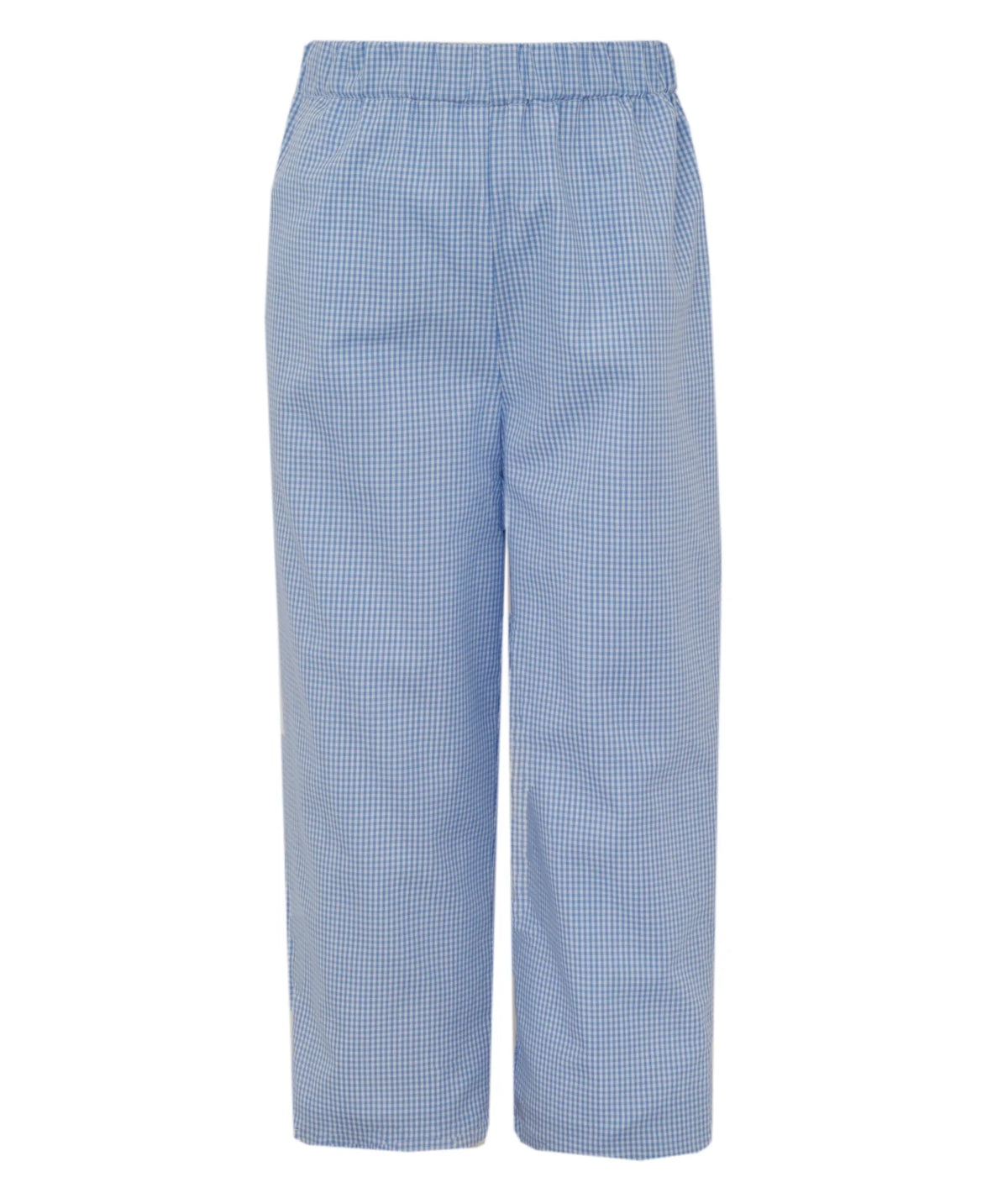 Boy's periwinkle Gingham pants